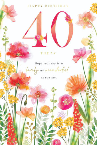 Picture of HAPPY BIRTHDAY 40 TODAY